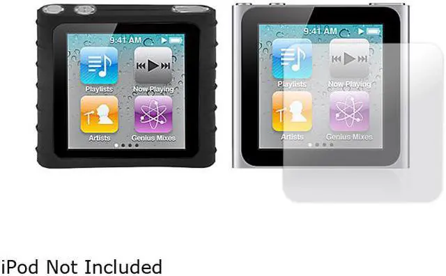 Main image of Mee audio - Sillcone Case and Screen Protector Kit for iPod Nano( 6th Gen)