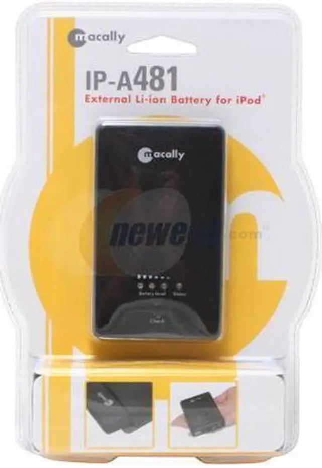 Alt view image 4 of 4 - macally External Li-ion Battery for iPod devices Model IP-A481