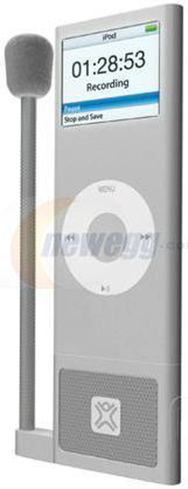 Enregistreur Audio Numérique XtremeMac MicroMemo - Compatible IPod Nano 2G - Micro Détachable - Noir