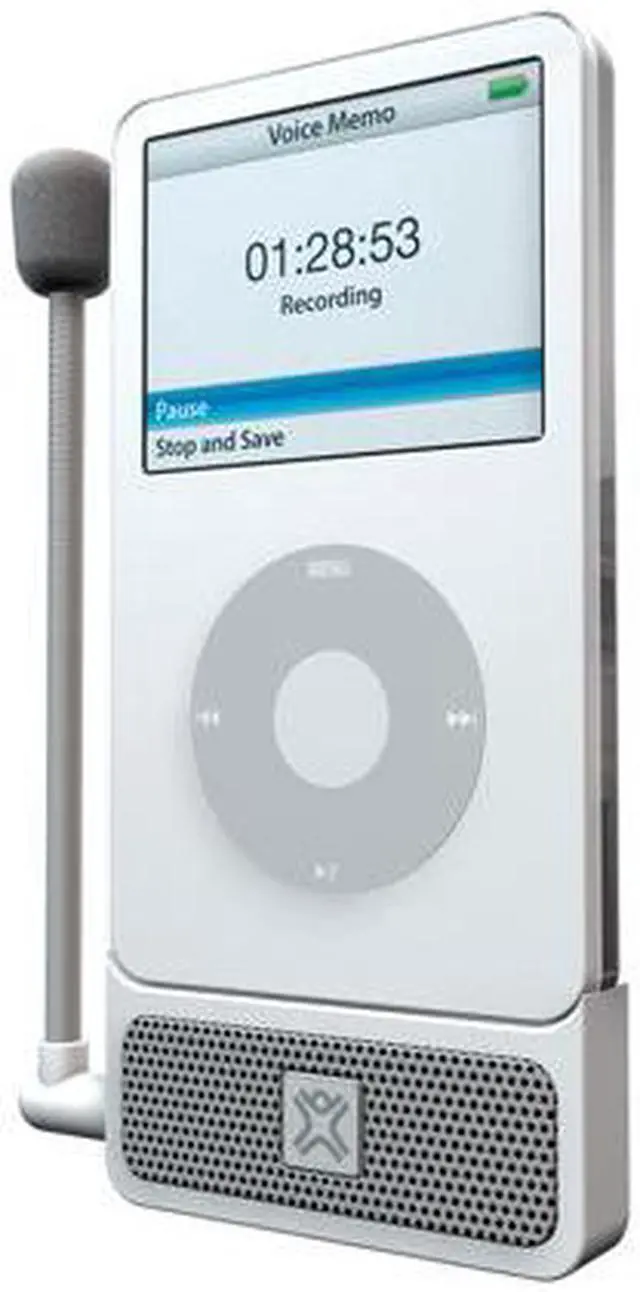 Main image of XtremeMac AirPlay Boost FM Transmitter for iPod video - White Model IPV-APV-00