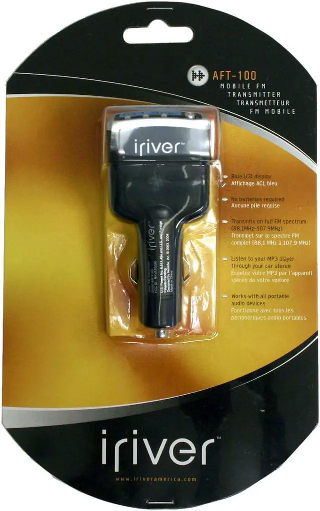 Main image of iRiver Mobile FM Transmitter AFT-100