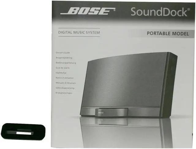 Alt view image 10 of 11 - Bose® SoundDock® Portable digital music system (Black)