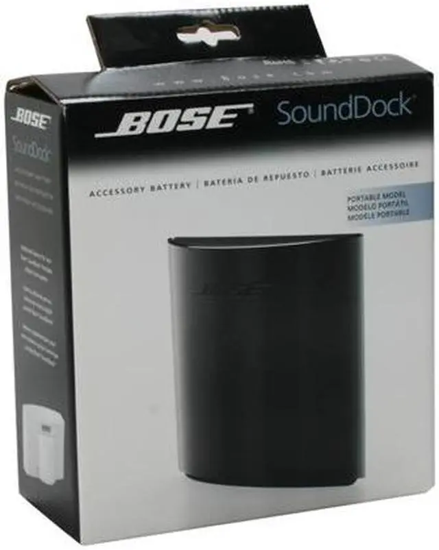 Alt view image 5 of 5 - BOSE® Portable rechargeable lithium-ion battery Model Sound Dock® Battery White