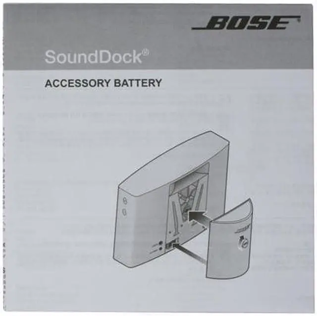 Alt view image 4 of 5 - BOSE® Portable rechargeable lithium-ion battery Model Sound Dock® Battery White