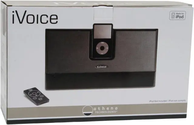 Alt view image 11 of 11 - athena Direct Radiating iPod Dock Sound System Model iVoice
