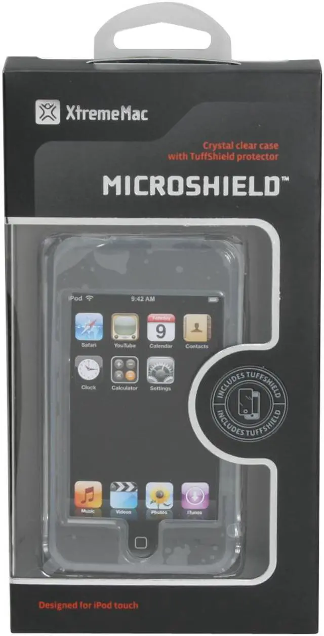 Alt view image 4 of 4 - XtremeMac MICROSHIELD Crystal Clear Protection for iPod touch Model IPT-MSB-00