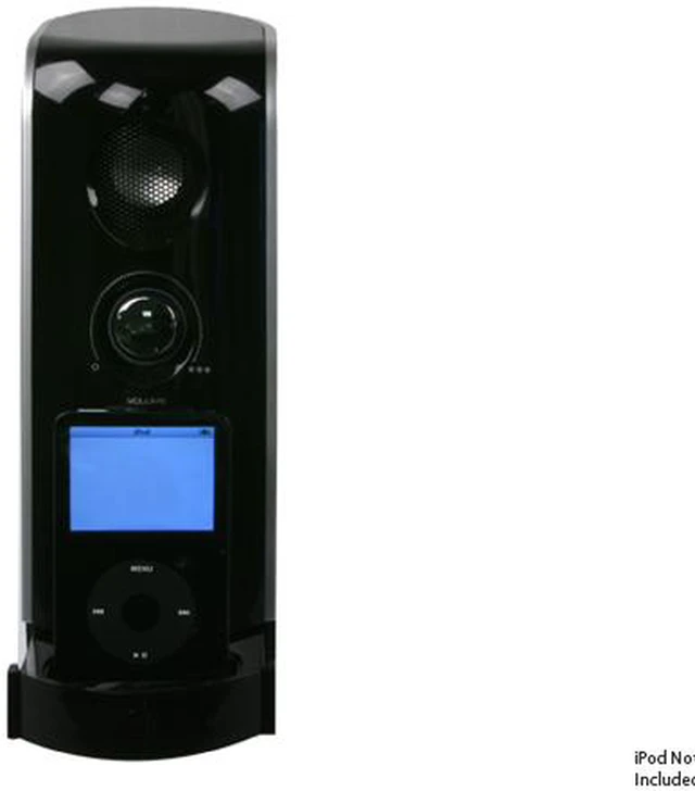 Alt view image 4 of 7 - Kentech Labs PS-Mi Full Version iPod Dock Personal Audio Speaker w/ Carrying Case