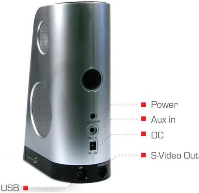 Alt view image 7 of 7 - Kentech Labs PS-Mi Full Version iPod Dock Personal Audio Speaker w/ Carrying Case