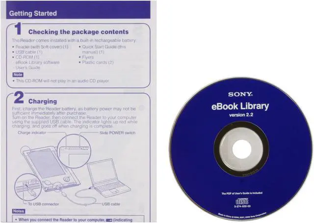 Alt view image 8 of 9 - SONY Reader Digital Book - Dark Blue PRS-505/LC