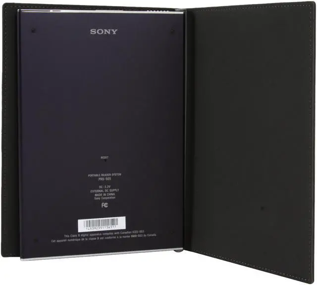 Alt view image 3 of 9 - SONY Reader Digital Book - Dark Blue PRS-505/LC