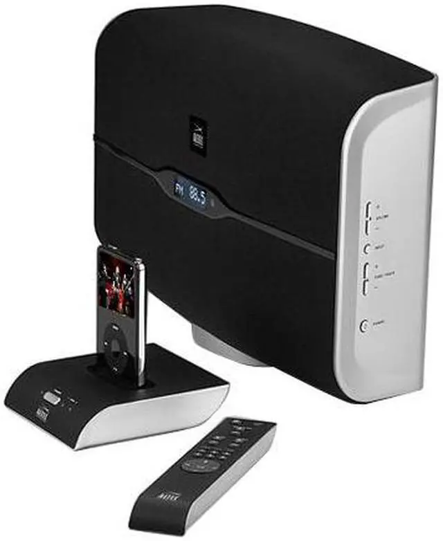 Alt view image 4 of 7 - Altec Lansing M812 Transmitter dock connects with speaker wirelessly