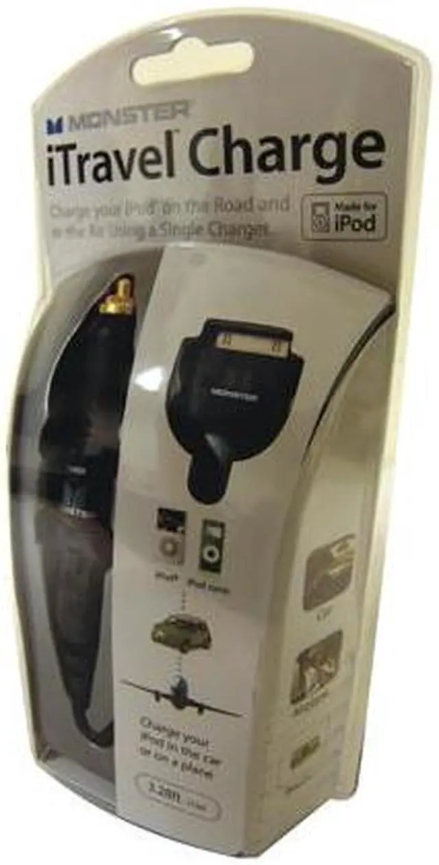 Alt view image 4 of 4 - MONSTER iTravel Charger For iPod