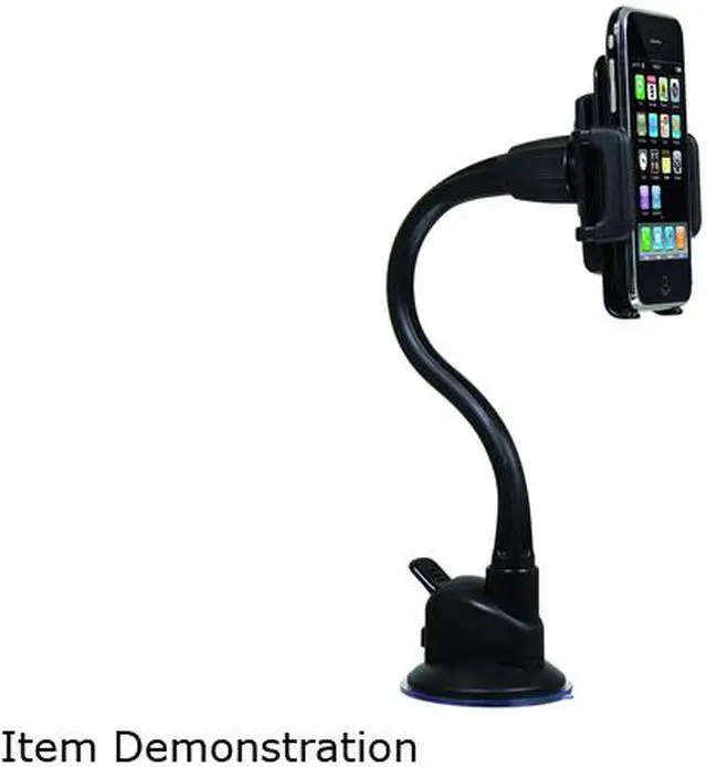 Alt view image 4 of 9 - Macally mGrip Suction Cup Holder for iPod / iPhone and Portable Players, Black