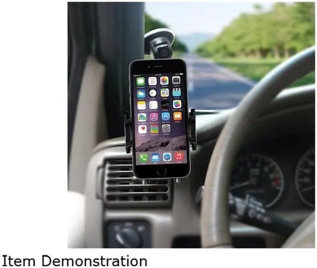 Alt view image 6 of 9 - Macally mGrip Suction Cup Holder for iPod / iPhone and Portable Players, Black