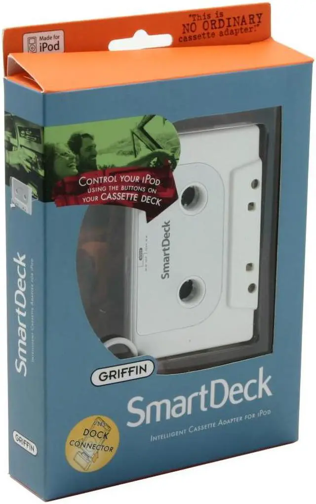 Alt view image 2 of 2 - GRIFFIN SmartDeck Intelligent Cassette Adapter for all Dockable iPods Model 9503-SDK30