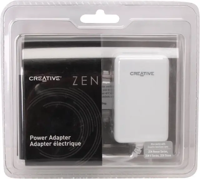 Alt view image 2 of 2 - Creative ZEN USB Power Adapter 70PD000000065