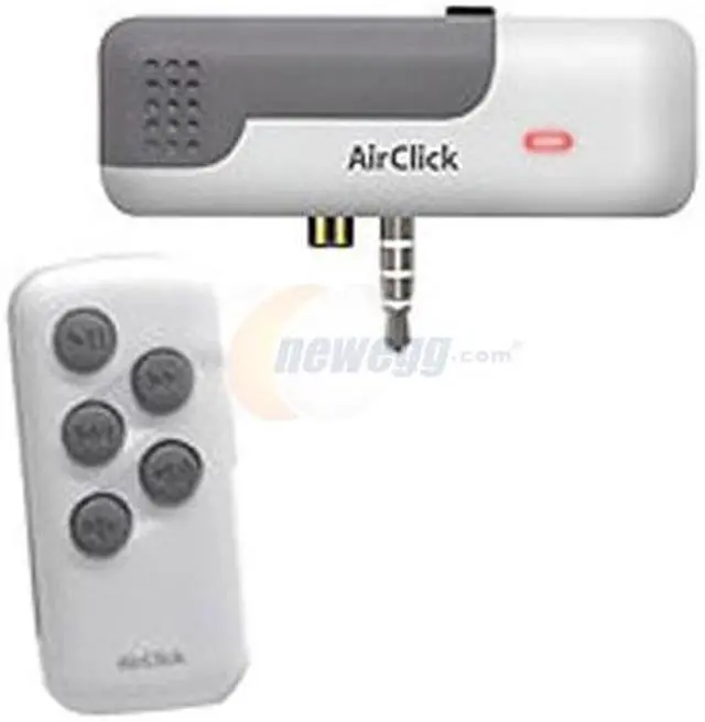 Main image of GRIFFIN AirClick Remote Control and Receiver Module for iPod Model 4021-ACPOD