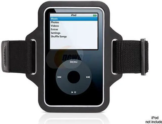 Main image of Griffin 8127-5GSTRLNB Streamline Armband for iPod Classic, Black