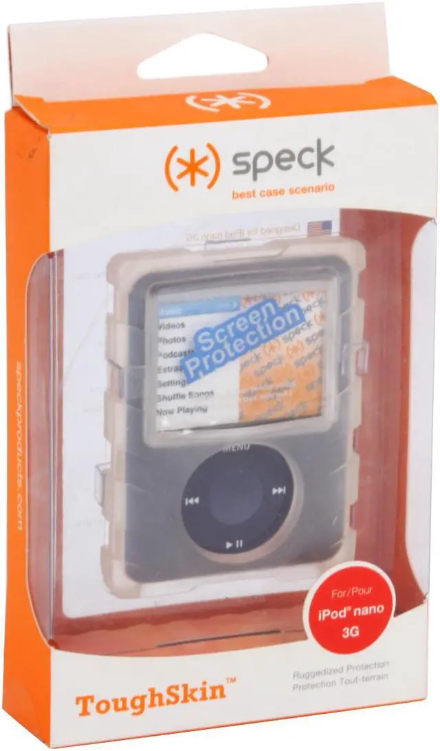 Alt view image 6 of 6 - Speck iPod nano ToughSkin Case Model NN3-CLR-TS