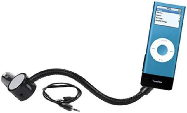 Main image of GRIFFIN TuneFlex Aux Flexible Docking Cradle with Audio Cable For nano 2G Model 9556-NTFLXAU