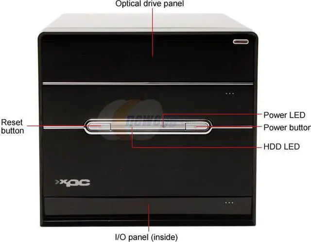 Alt view image 3 of 15 - Shuttle XPC SN21G5 AMD Socket 939 NVIDIA GeForce 6100 Barebone