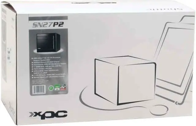 Alt view image 13 of 13 - Shuttle XPC SN27P2 AMD Socket AM2 NVIDIA nForce 570 Ultra Barebone