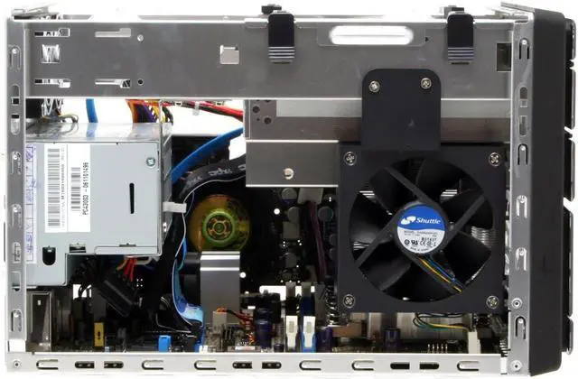 Alt view image 8 of 13 - Shuttle XPC SN26P + Geforce 7900GS AMD Socket 939 NVIDIA nForce4 SLI Barebone