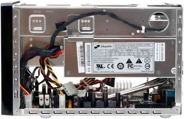Alt view image 7 of 12 - Shuttle XPC SK22G2B AMD Socket AM2 VIA K8M890CE Barebone