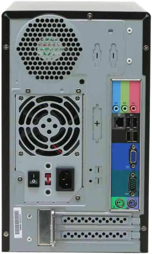 Alt view image 9 of 11 - Shuttle XPC SS31T Intel Socket T(LGA775) SiS 662 NanoBTX Form Factor Barebone