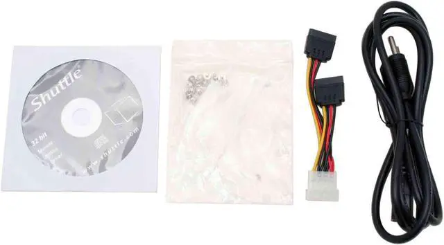 Alt view image 10 of 11 - Shuttle XPC SS31T Intel Socket T(LGA775) SiS 662 NanoBTX Form Factor Barebone