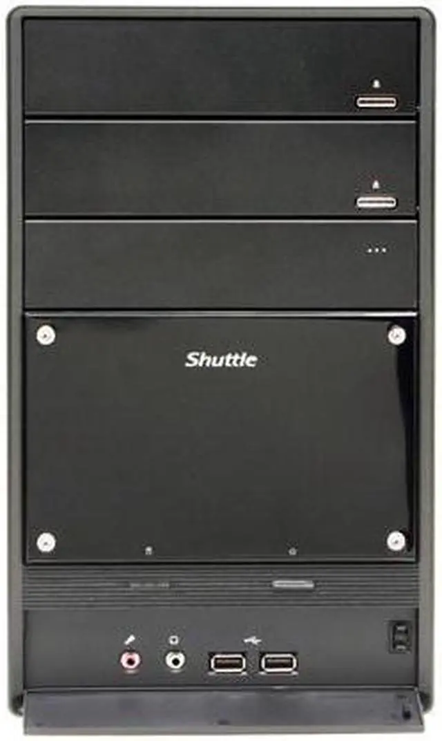 Alt view image 3 of 9 - Shuttle SS21T AMD Socket AM2 SiS 761GX Barebone