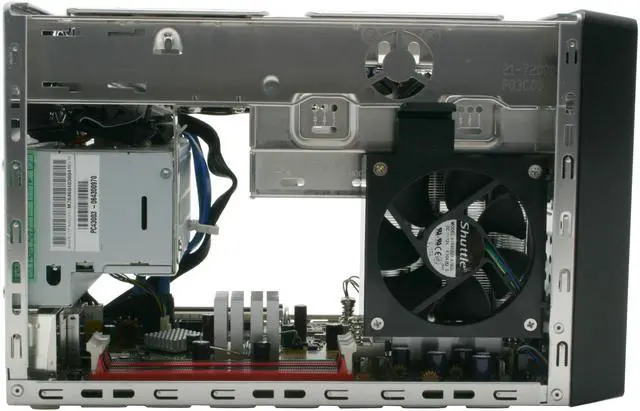 Alt view image 7 of 14 - Shuttle SD37-P2-BK-V2 Intel Socket T(LGA775) Intel 975X Black Barebone