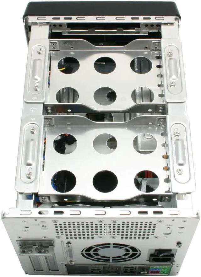 Alt view image 8 of 14 - Shuttle SD37-P2-BK-V2 Intel Socket T(LGA775) Intel 975X Black Barebone