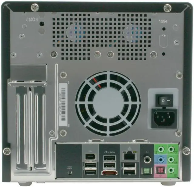 Alt view image 11 of 14 - Shuttle SD37-P2-BK-V2 Intel Socket T(LGA775) Intel 975X Black Barebone