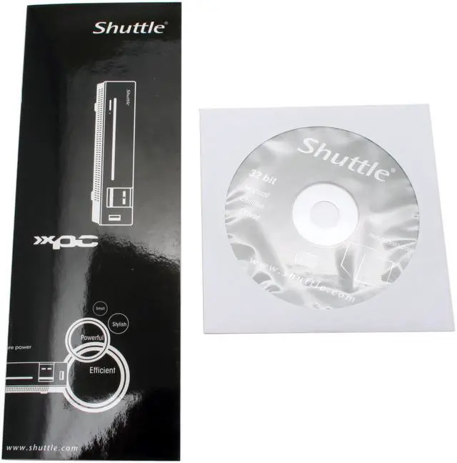 Alt view image 13 of 14 - Shttle NX200B-C: Shuttle X200 Barebone + Intel Celeron M420 Bundle Kit