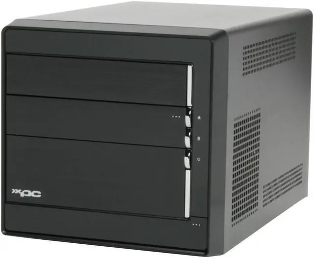 Alt view image 2 of 13 - Shuttle SD39P2 Intel Socket T(LGA775) Intel 975X Barebone