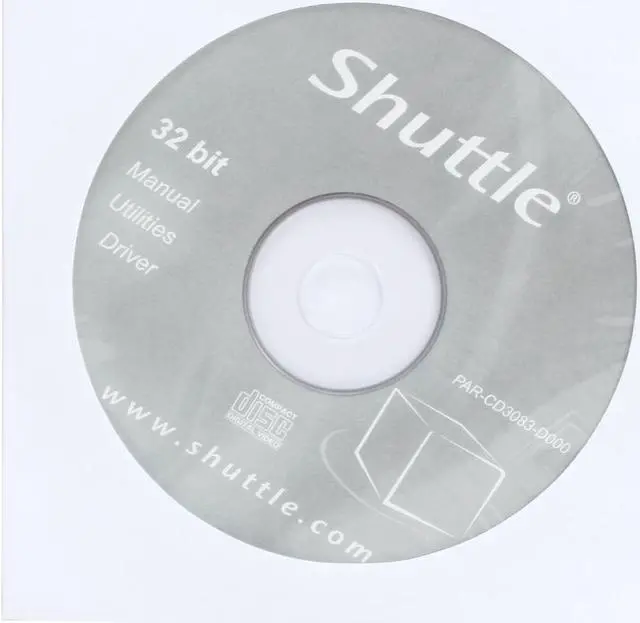 Alt view image 8 of 10 - Shuttle SD02XC Intel 945GM Mini / Booksize Barebone System