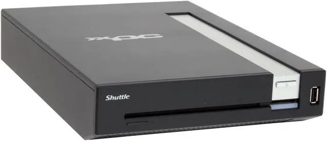 Main image of Shuttle SD01XD Intel Socket M Intel 945PM Mini / Booksize Barebone System