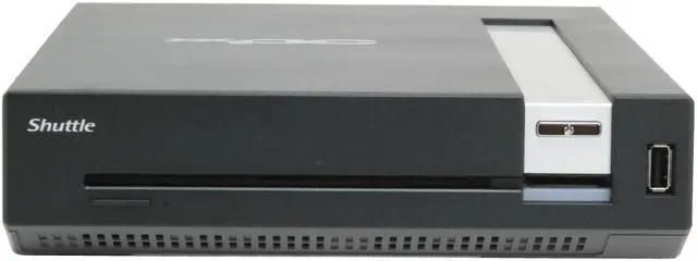 Alt view image 3 of 11 - Shuttle SD01XD Intel Socket M Intel 945PM Mini / Booksize Barebone System