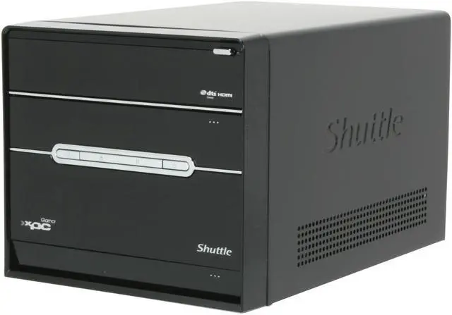 Alt view image 2 of 10 - Shuttle SG33G5B Intel Socket T(LGA775) Intel G33 1 x HDMI glamor small form factor black XPC Barebone with HDMI