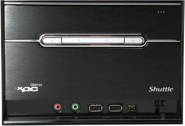 Alt view image 4 of 10 - Shuttle SG33G5B Intel Socket T(LGA775) Intel G33 1 x HDMI glamor small form factor black XPC Barebone with HDMI