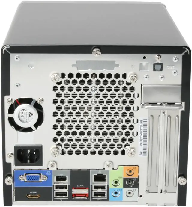 Alt view image 6 of 10 - Shuttle SG33G5B Intel Socket T(LGA775) Intel G33 1 x HDMI glamor small form factor black XPC Barebone with HDMI