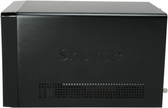 Alt view image 7 of 10 - Shuttle SG33G5B Intel Socket T(LGA775) Intel G33 1 x HDMI glamor small form factor black XPC Barebone with HDMI