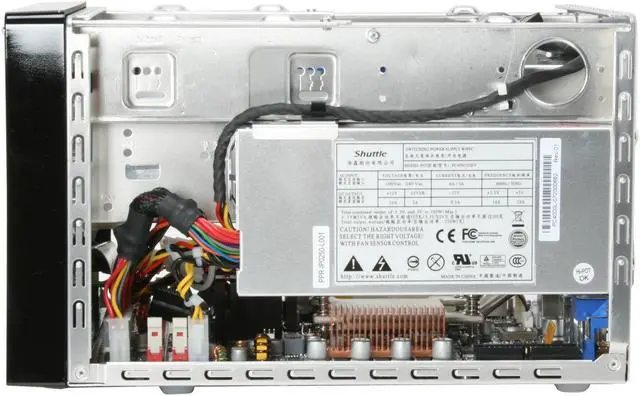 Alt view image 9 of 10 - Shuttle SG33G5B Intel Socket T(LGA775) Intel G33 1 x HDMI glamor small form factor black XPC Barebone with HDMI