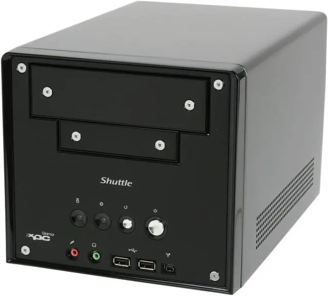 Alt view image 2 of 13 - Shuttle SG31G2 Intel Socket T(LGA775) Intel G31 glamor small form factor Black XPC Barebone