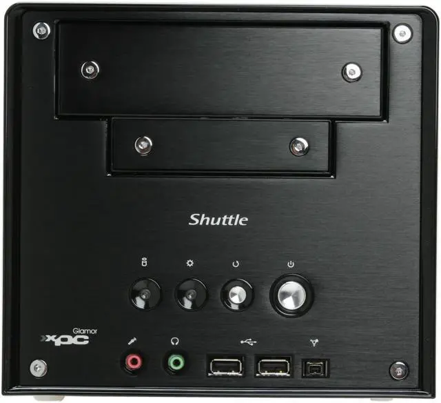 Alt view image 3 of 13 - Shuttle SG31G2 Intel Socket T(LGA775) Intel G31 glamor small form factor Black XPC Barebone