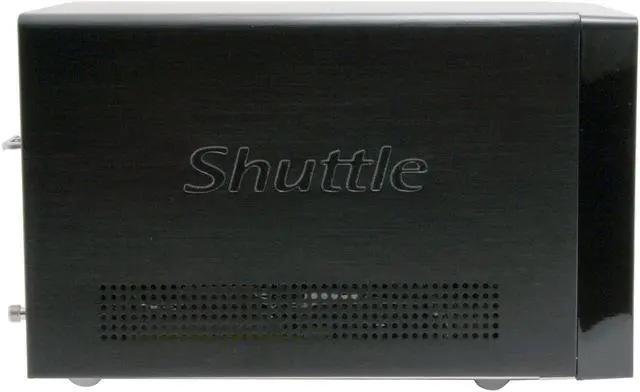 Alt view image 3 of 10 - Shuttle SN68PTG5 AMD Socket AM2 NVIDIA GeForce 7050PV 1 x HDMI Glamor small form factor Black Dualview XPC Barebone