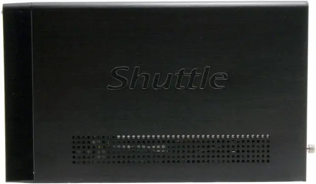 Alt view image 4 of 10 - Shuttle SN68PTG5 AMD Socket AM2 NVIDIA GeForce 7050PV 1 x HDMI Glamor small form factor Black Dualview XPC Barebone