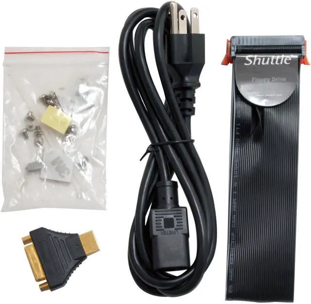 Alt view image 8 of 10 - Shuttle SN68PTG5 AMD Socket AM2 NVIDIA GeForce 7050PV 1 x HDMI Glamor small form factor Black Dualview XPC Barebone