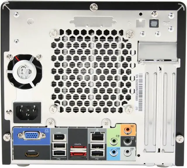 Alt view image 7 of 14 - Shuttle SG33G5 PRO Intel Socket T(LGA775) Intel G33 glamor small form factor wireless black XPC Barebone with HDMI